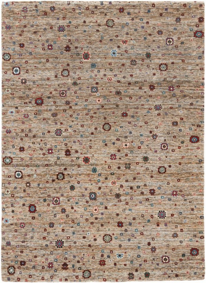 Nain Trading Orientteppich Gabbeh Loribaft 144x197 Handgeknüpfter Moderner Orientteppich, rechteckig, Höhe: 10 mm von Nain Trading