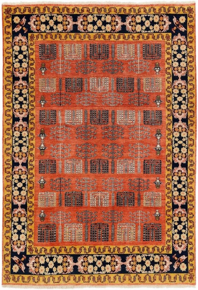 Nain Trading Orientteppich Ghashghai 193x272 Handgeknüpfter Orientteppich / Perserteppich, rechteckig, Höhe: 12 mm von Nain Trading