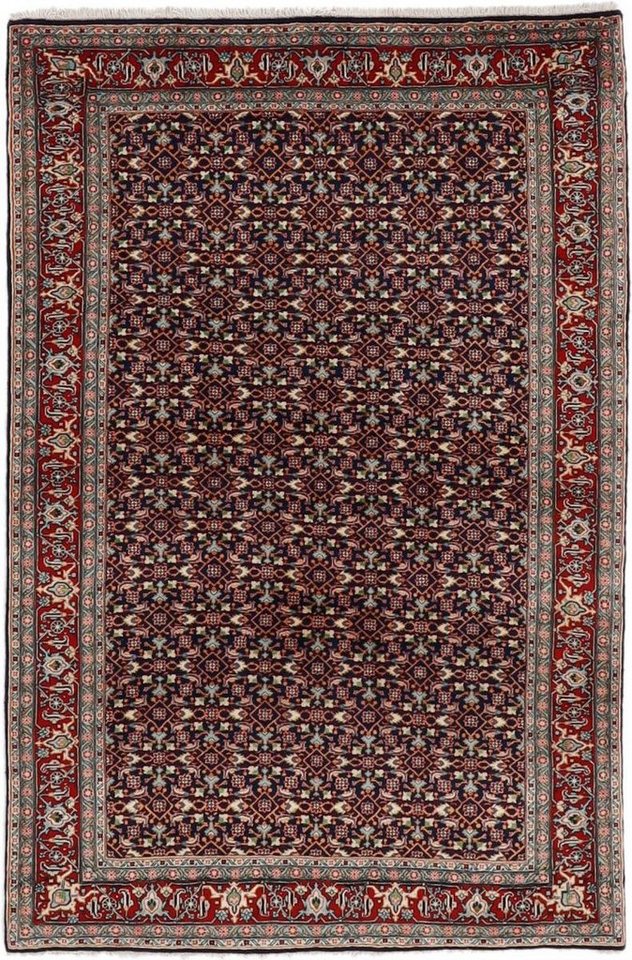 Nain Trading Orientteppich Hamadan 136x204 Handgeknüpfter Orientteppich / Perserteppich, rechteckig, Höhe: 8 mm von Nain Trading