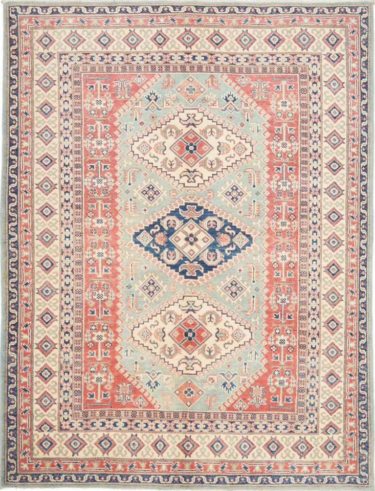 Nain Trading Orientteppich Kazak 148x193 Handgeknüpfter Orientteppich, rechteckig, Höhe: 5 mm von Nain Trading