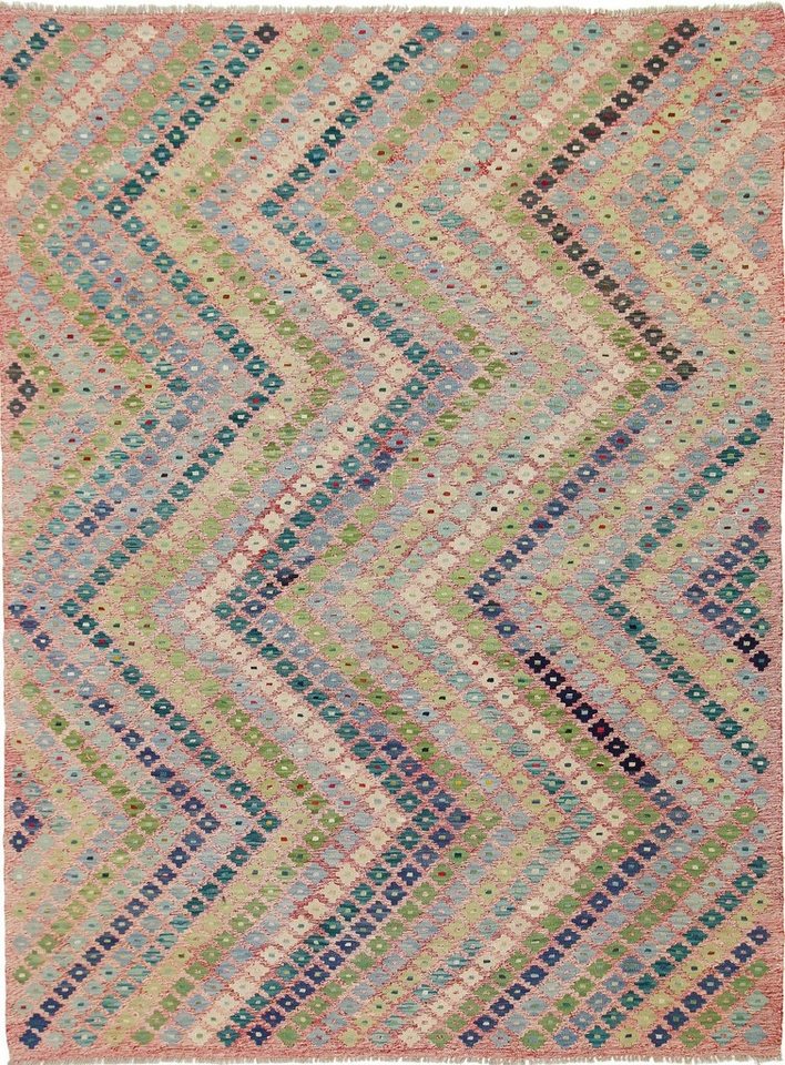 Orientteppich »Kelim Afghan 284x214 Handgewebter Orientteppich«, Nain Trading, Höhe 0.3 mm Orientteppich »Kelim Afghan 284x214 Handgewebter Orientteppich«, Nain Trading, Höhe 0.3 mm von Nain Trading