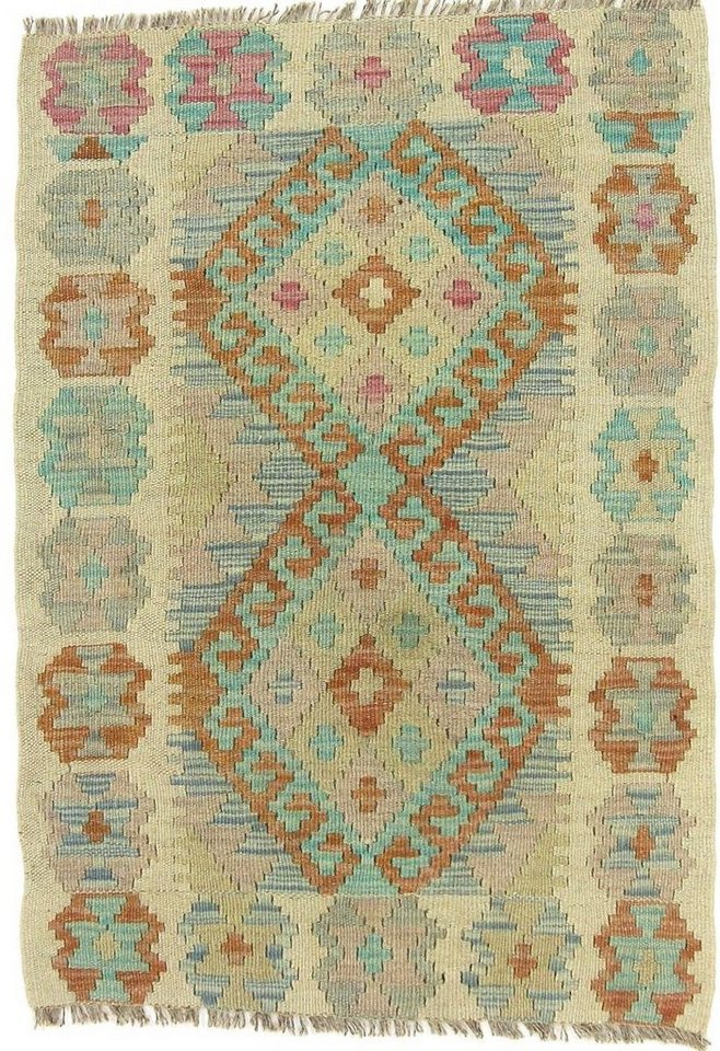 Nain Trading Orientteppich Kelim Afghan 64x92 Handgewebter Orientteppich, rechteckig, Höhe: 3 mm Nain Trading Orientteppich Kelim Afghan 64x92 Handgewebter Orientteppich, rechteckig, Höhe: 3 mm von Nain Trading