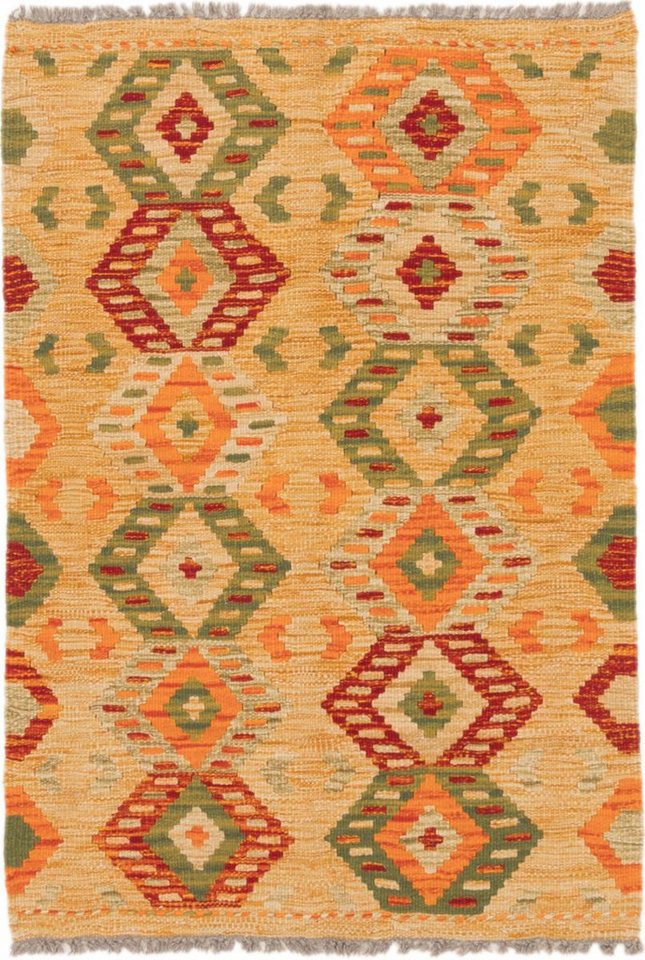 Orientteppich Kelim Afghan 83x120 Handgewebter Orientteppich, Nain Trading, rechteckig, Höhe: 3 mm von Nain Trading