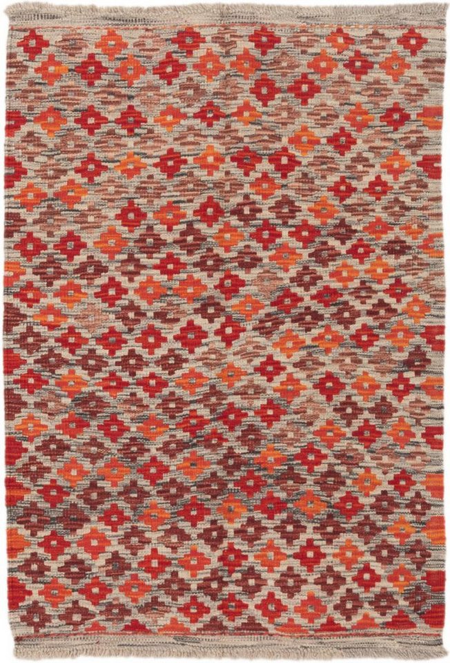 Orientteppich Kelim Afghan 85x120 Handgewebter Orientteppich, Nain Trading, rechteckig, Höhe: 3 mm von Nain Trading