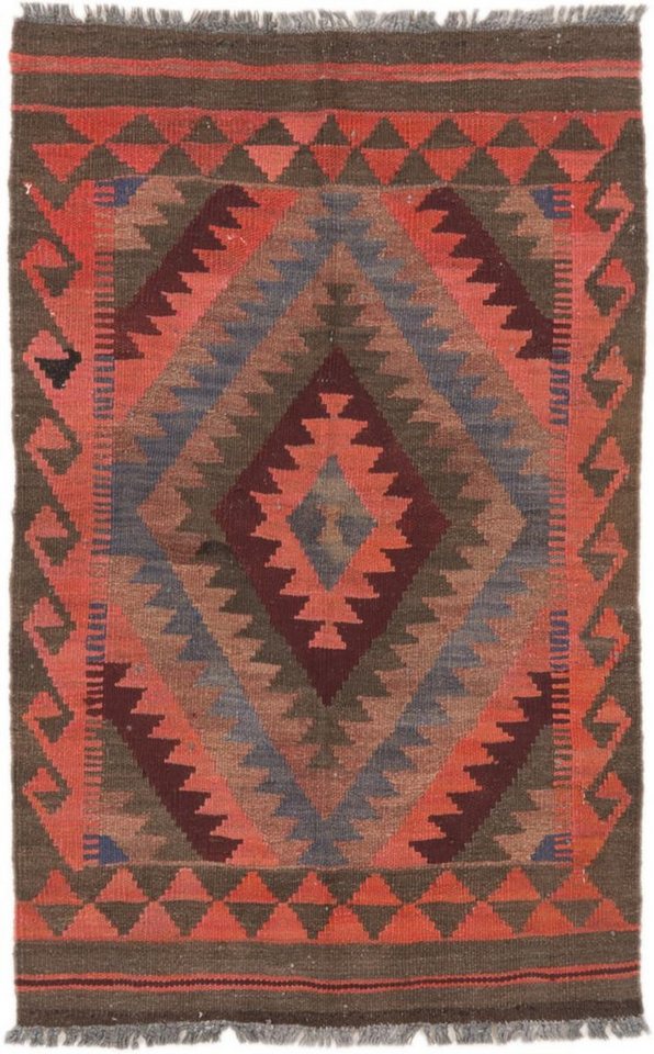 Orientteppich Kelim Afghan Antik 63x100 Handgewebter Orientteppich, Nain Trading, rechteckig, Höhe: 3 mm von Nain Trading