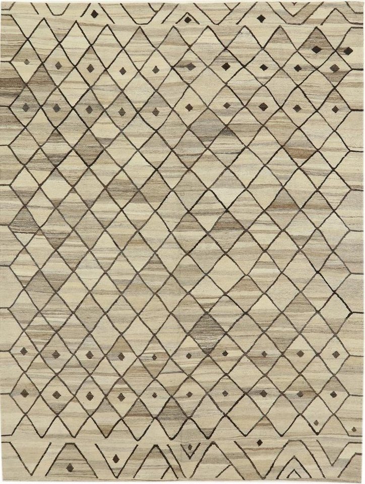 Nain Trading Designteppich Mountain 212x278 Handgewebter Moderner Orientteppich / Perserteppich, rechteckig, Höhe: 3 mm von Nain Trading