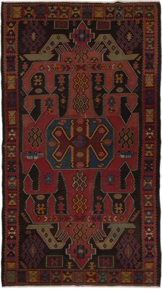 Orientteppich Kelim Gharabagh 172x308 Handgeknüpfter Orientteppich, Nain Trading, rechteckig, Höhe: 5 mm von Nain Trading