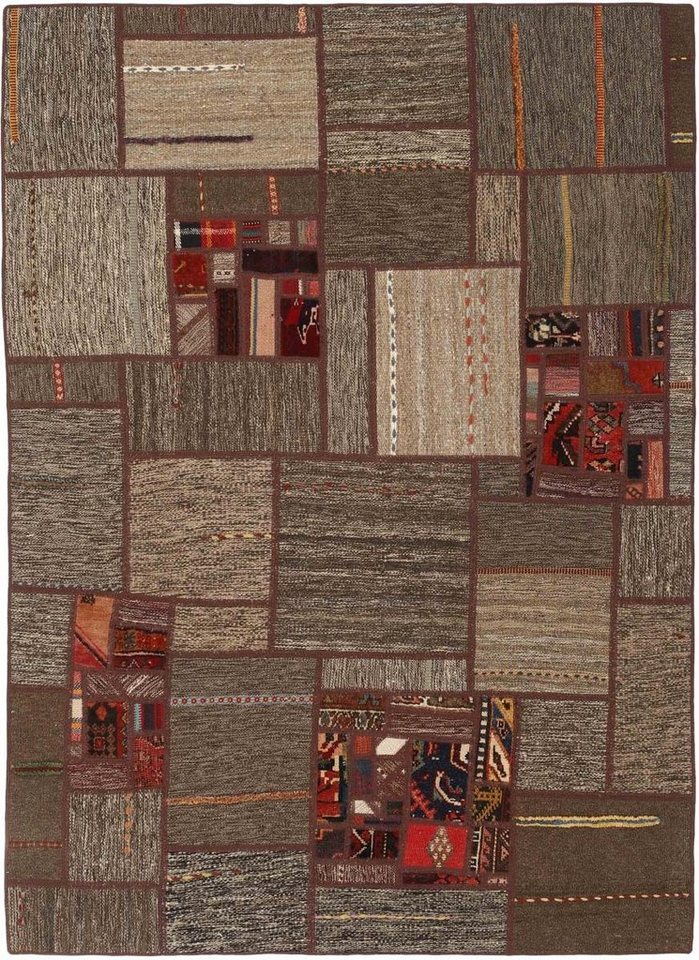 Nain Trading Orientteppich Kelim Patchwork 141x201 Handgewebter Orientteppich / Perserteppich, rechteckig, Höhe: 4 mm Nain Trading Orientteppich Kelim Patchwork 141x201 Handgewebter Orientteppich / Perserteppich, rechteckig, Höhe: 4 mm von Nain Trading