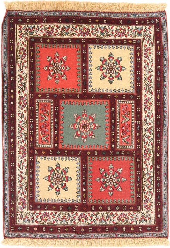 Nain Trading Orientteppich Kelim Soozani Nimbaft 85x115 Handgewebter Orientteppich, rechteckig, Höhe: 4 mm von Nain Trading