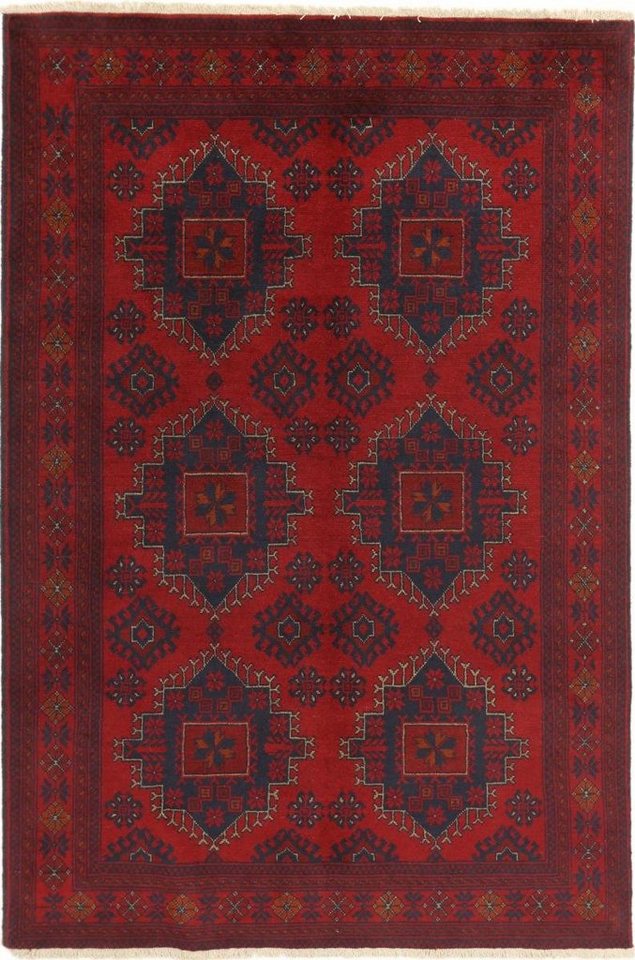 Nain Trading Orientteppich Khal Mohammadi 129x198 Handgeknüpfter Orientteppich, rechteckig, Höhe: 6 mm von Nain Trading