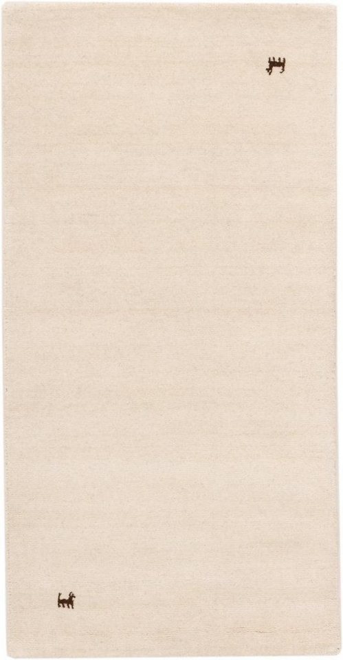 Nain Trading Orientteppich Loom Gabbeh Cream 81x349 Moderner Orientteppich Läufer, rechteckig, Höhe: 12 mm Nain Trading Orientteppich Loom Gabbeh Cream 81x349 Moderner Orientteppich Läufer, rechteckig, Höhe: 12 mm von Nain Trading