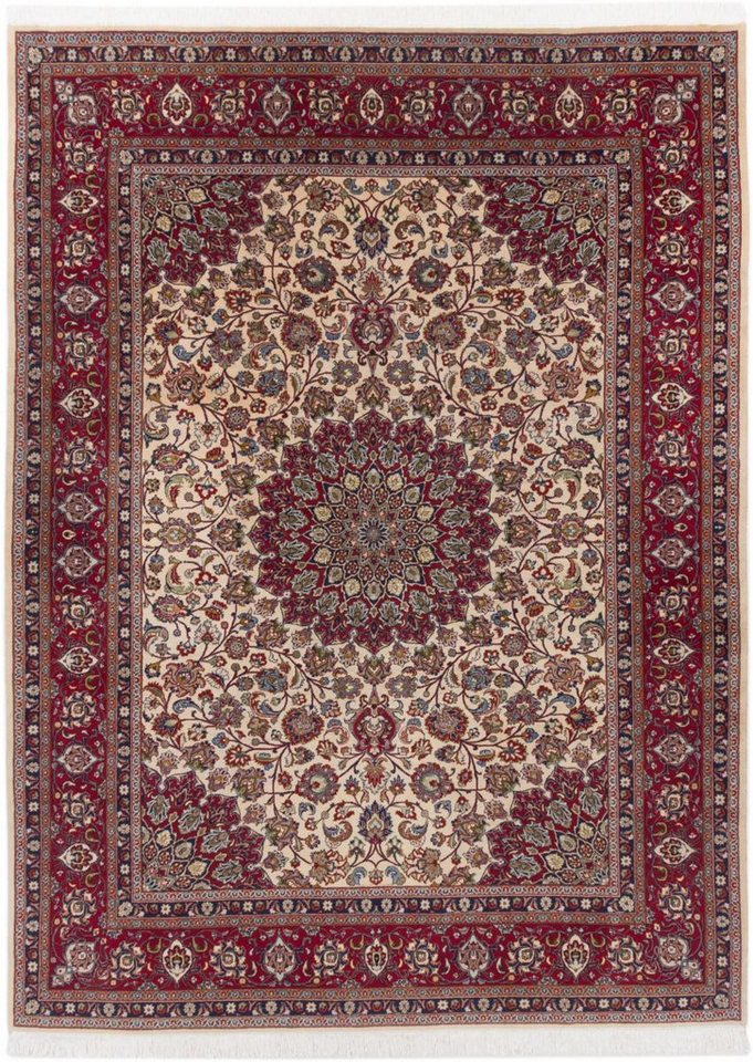 Orientteppich Mashhad 300x400 Handgeknüpfter Orientteppich / Perserteppich, Nain Trading, rechteckig, Höhe: 12 mm von Nain Trading