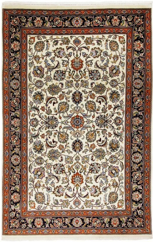 Orientteppich Mashhad Khorasan 189x292 Handgeknüpfter Orientteppich / Perserteppich, Nain Trading, rechteckig, Höhe: 12 mm von Nain Trading