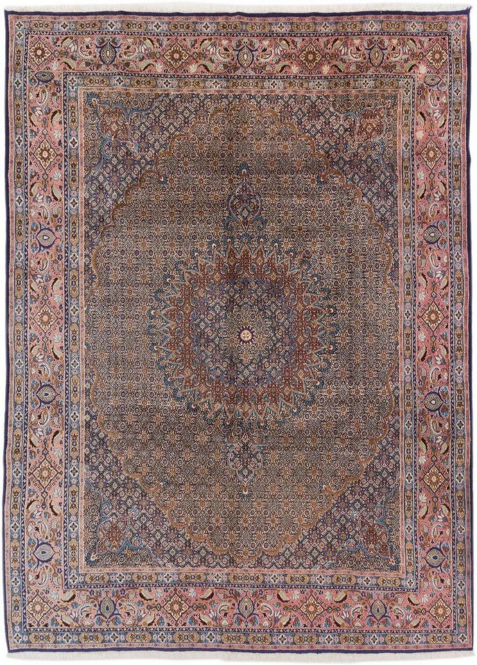 Nain Trading Orientteppich Moud 248x335 Handgeknüpfter Orientteppich / Perserteppich, rechteckig, Höhe: 12 mm von Nain Trading