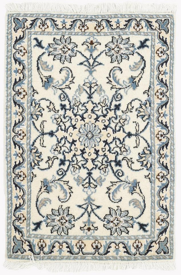 Nain Trading Orientteppich Nain 59x86 Handgeknüpfter Orientteppich / Perserteppich, rechteckig, Höhe: 12 mm von Nain Trading