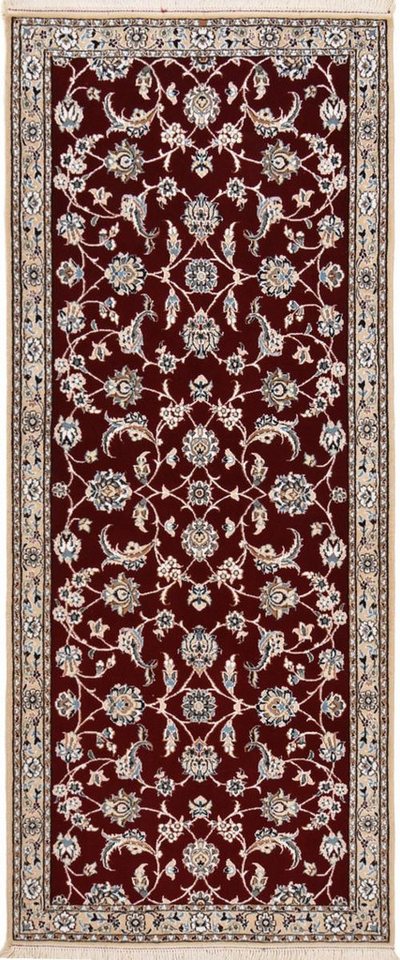 Nain Trading Orientteppich Nain 9La 91x214 Handgeknüpfter Orientteppich / Perserteppich Läufer, rechteckig, Höhe: 8 mm von Nain Trading