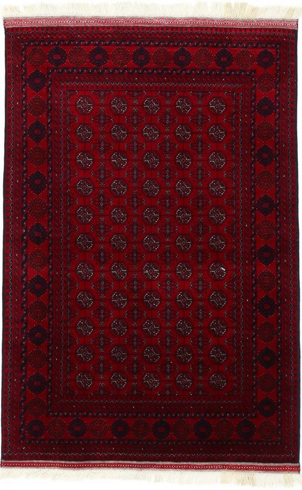 Orientteppich »Orientteppich Afghan Mauri 151x99 Handgewebter Teppich«, Nain Trading, Höhe 0.6 mm Orientteppich »Orientteppich Afghan Mauri 151x99 Handgewebter Teppich«, Nain Trading, Höhe 0.6 mm von Nain Trading