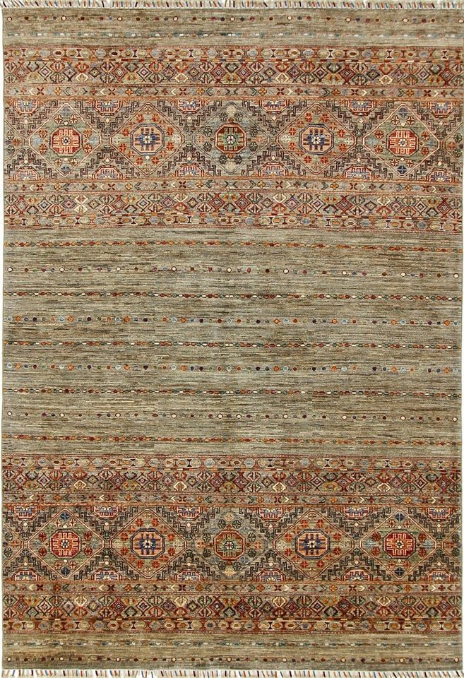 Nain Trading Orientteppich Orientteppich Arijana Shaal 251x176 Handgewebter Teppich, Höhe: 0.5 mm Nain Trading Orientteppich Orientteppich Arijana Shaal 251x176 Handgewebter Teppich, Höhe: 0.5 mm von Nain Trading