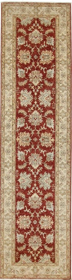 Nain Trading Orientteppich Orientteppich Ziegler Farahan 305x79 Handgewebter Teppich, Läufer, Höhe: 0.6 mm von Nain Trading