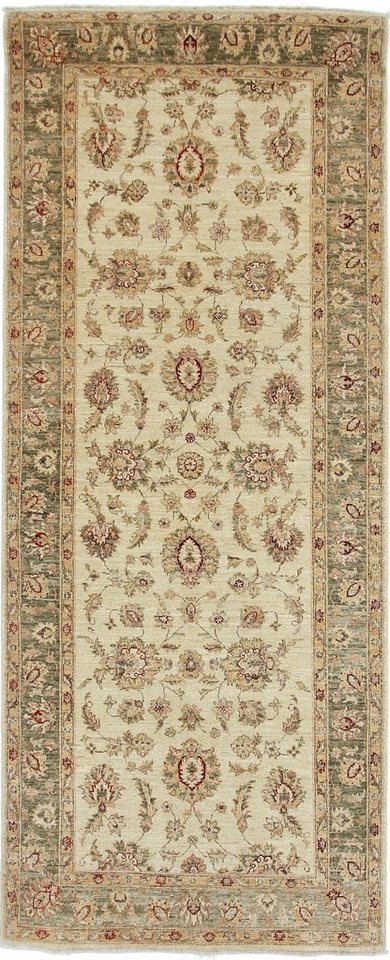Nain Trading Orientteppich Orientteppich Ziegler Farahan 312x126 Handgewebter Teppich, Läufer, Höhe: 0.6 mm von Nain Trading