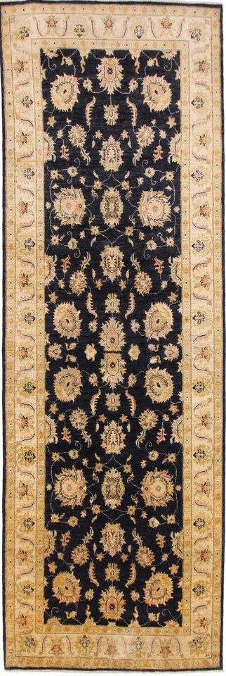 Nain Trading Orientteppich Orientteppich Ziegler Farahan 367x122 Handgewebter Teppich, Läufer, Höhe: 0.6 mm von Nain Trading