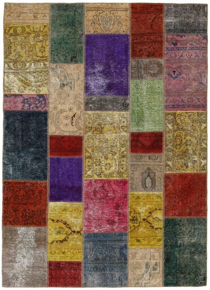 Nain Trading Orientteppich Patchwork 172x236 Handgeknüpfter Moderner Orientteppich, rechteckig, Höhe: 5 mm Nain Trading Orientteppich Patchwork 172x236 Handgeknüpfter Moderner Orientteppich, rechteckig, Höhe: 5 mm von Nain Trading