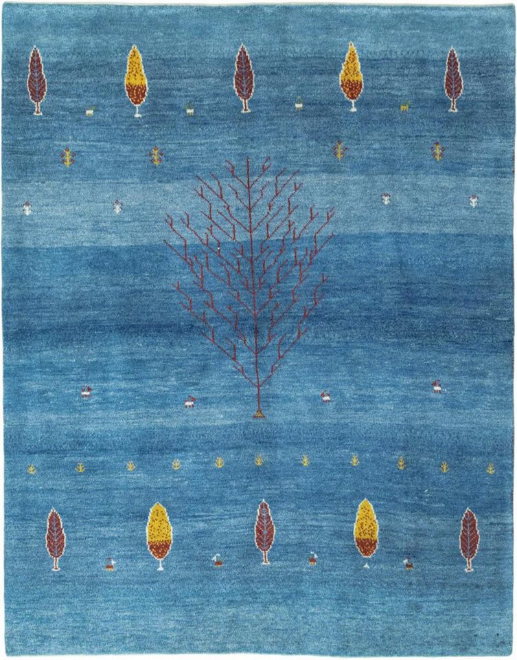 Nain Trading Orientteppich Perser Gabbeh 155x202 Handgeknüpfter Moderner Orientteppich, rechteckig, Höhe: 18 mm Nain Trading Orientteppich Perser Gabbeh 155x202 Handgeknüpfter Moderner Orientteppich, rechteckig, Höhe: 18 mm von Nain Trading