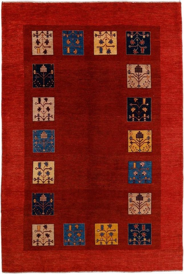Nain Trading Orientteppich Perser Gabbeh Loribaft 202x306 Handgeknüpfter Moderner Orientteppich, rechteckig, Höhe: 12 mm Nain Trading Orientteppich Perser Gabbeh Loribaft 202x306 Handgeknüpfter Moderner Orientteppich, rechteckig, Höhe: 12 mm von Nain Trading