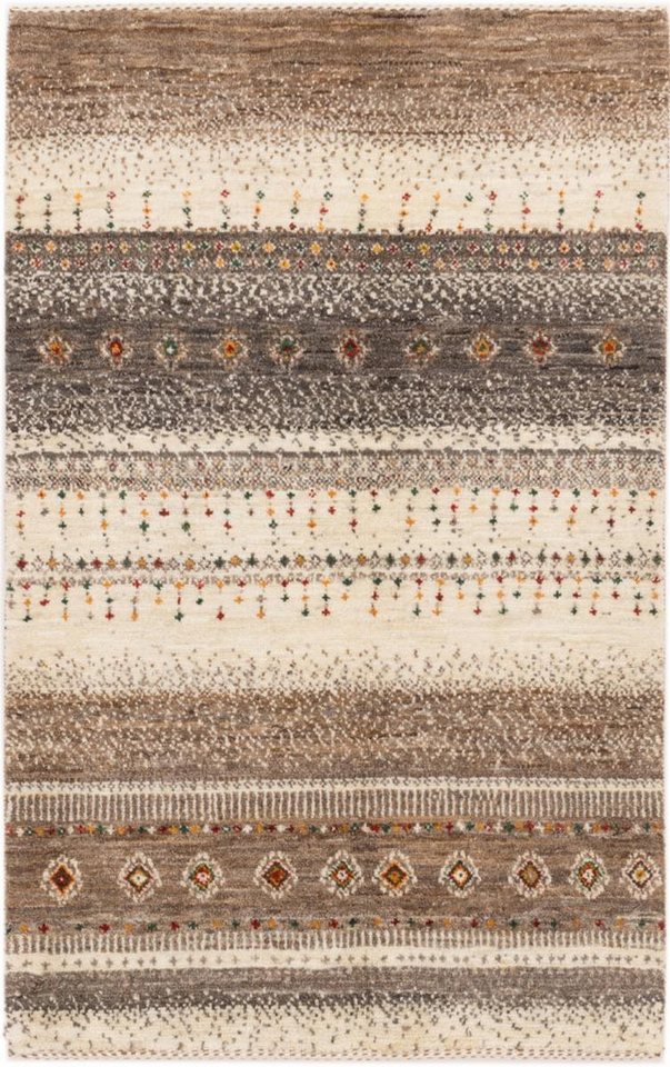 Nain Trading Orientteppich Perser Gabbeh Loribaft Atash 79x131 Handgeknüpfter Moderner, rechteckig, Höhe: 12 mm Nain Trading Orientteppich Perser Gabbeh Loribaft Atash 79x131 Handgeknüpfter Moderner, rechteckig, Höhe: 12 mm von Nain Trading