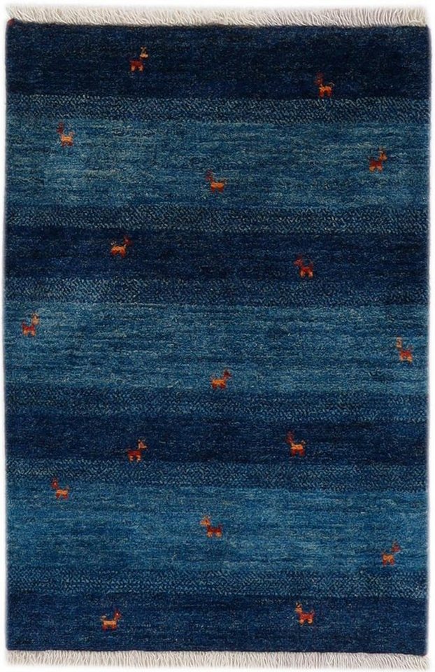 Nain Trading Orientteppich Perser Gabbeh Yalameh 79x123 Handgeknüpfter Moderner Orientteppich, rechteckig, Höhe: 18 mm Nain Trading Orientteppich Perser Gabbeh Yalameh 79x123 Handgeknüpfter Moderner Orientteppich, rechteckig, Höhe: 18 mm von Nain Trading