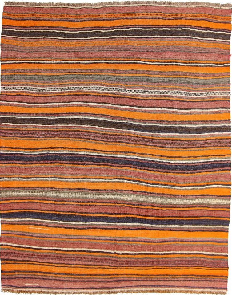 Nain Trading Orientteppich Perser Kelim Fars Antik 278x219 Handgewebt Orientteppich, Höhe: 0.4 mm von Nain Trading