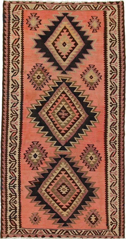 Nain Trading Orientteppich Perser Kelim Fars Azerbaijan Antik 266x141 Handgewebt Orientteppich, Läufer, Höhe: 0.4 mm Nain Trading Orientteppich Perser Kelim Fars Azerbaijan Antik 266x141 Handgewebt Orientteppich, Läufer, Höhe: 0.4 mm von Nain Trading