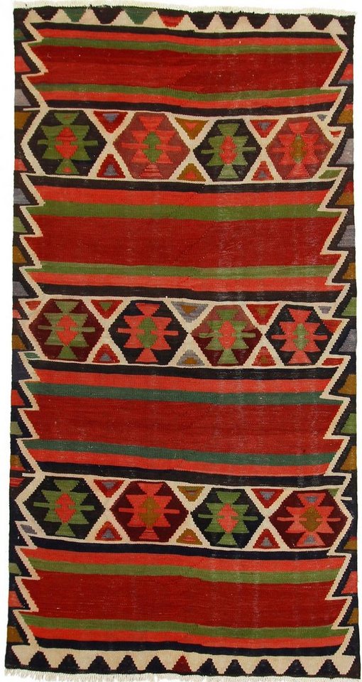 Nain Trading Orientteppich Perser Kelim Fars Azerbaijan Antik 291x156 Handgewebt Orientteppich, Läufer, Höhe: 0.4 mm Nain Trading Orientteppich Perser Kelim Fars Azerbaijan Antik 291x156 Handgewebt Orientteppich, Läufer, Höhe: 0.4 mm von Nain Trading