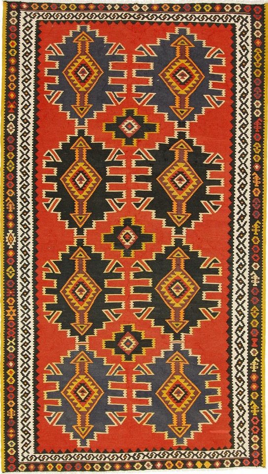 Nain Trading Orientteppich Perser Kelim Fars Azerbaijan Antik 298x168 Handgewebt Orientteppich, Höhe: 0.4 mm Nain Trading Orientteppich Perser Kelim Fars Azerbaijan Antik 298x168 Handgewebt Orientteppich, Höhe: 0.4 mm von Nain Trading