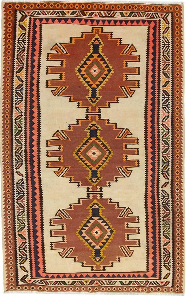 Orientteppich »Perser Kelim Fars Azerbaijan Antik 329x191 Handgewebt Orientteppich«, Nain Trading, Höhe 0.4 mm Orientteppich »Perser Kelim Fars Azerbaijan Antik 329x191 Handgewebt Orientteppich«, Nain Trading, Höhe 0.4 mm von Nain Trading