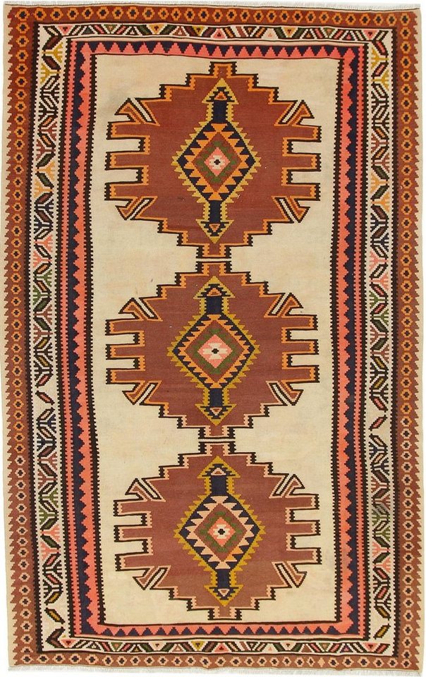 Orientteppich Perser Kelim Fars Azerbaijan Antik 329x191 Handgewebt Orientteppich, Nain Trading, Höhe: 0.4 mm von Nain Trading