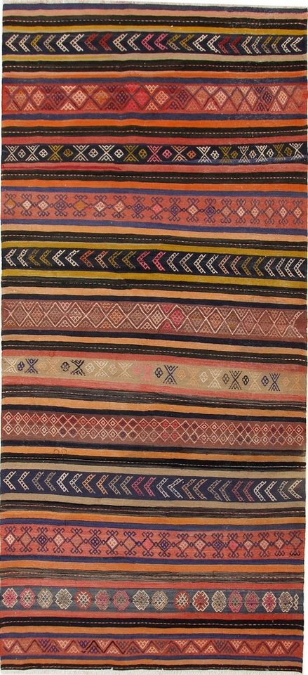 Nain Trading Orientteppich Perser Kelim Fars Azerbaijan Antik 340x155 Handgewebt Orientteppich, Läufer, Höhe: 0.4 mm Nain Trading Orientteppich Perser Kelim Fars Azerbaijan Antik 340x155 Handgewebt Orientteppich, Läufer, Höhe: 0.4 mm von Nain Trading