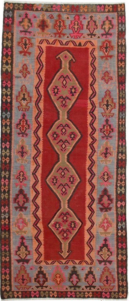 Nain Trading Orientteppich Perser Kelim Fars Azerbaijan Antik 344x146 Handgewebt Orientteppich, Läufer, Höhe: 0.4 mm Nain Trading Orientteppich Perser Kelim Fars Azerbaijan Antik 344x146 Handgewebt Orientteppich, Läufer, Höhe: 0.4 mm von Nain Trading