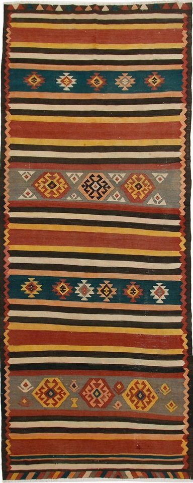 Nain Trading Orientteppich Perser Kelim Fars Azerbaijan Antik 412x166 Handgewebt Orientteppich, Läufer, Höhe: 0.4 mm Nain Trading Orientteppich Perser Kelim Fars Azerbaijan Antik 412x166 Handgewebt Orientteppich, Läufer, Höhe: 0.4 mm von Nain Trading
