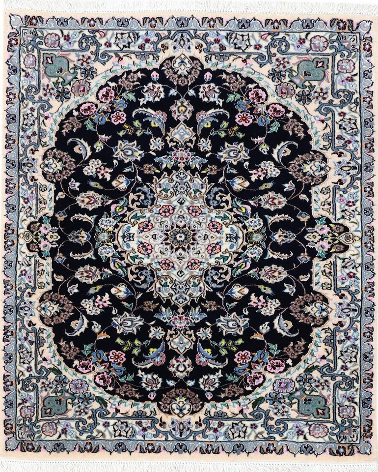 Nain Trading Orientteppich Perserteppich Nain 6La 100x85 Handgeknüpft, Höhe: 0.6 mm Nain Trading Orientteppich Perserteppich Nain 6La 100x85 Handgeknüpft, Höhe: 0.6 mm von Nain Trading