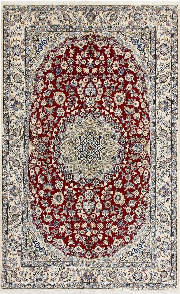Nain Trading Orientteppich Perserteppich Nain 9La 209x133 Handgeknüpft, Höhe: 0.8 mm Nain Trading Orientteppich Perserteppich Nain 9La 209x133 Handgeknüpft, Höhe: 0.8 mm von Nain Trading