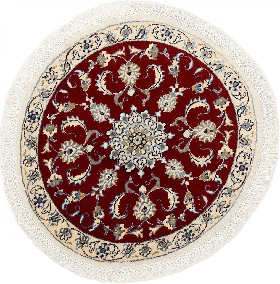 Nain Trading Orientteppich Perserteppich Nain 9La 99x101 Handgeknüpft, Rund, Höhe: 0.8 mm Nain Trading Orientteppich Perserteppich Nain 9La 99x101 Handgeknüpft, Rund, Höhe: 0.8 mm von Nain Trading