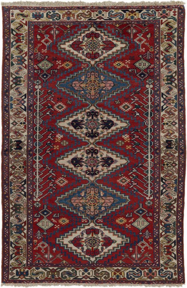 Nain Trading Orientteppich Russia 131x194 Handgeknüpfter Orientteppich, rechteckig, Höhe: 5 mm von Nain Trading