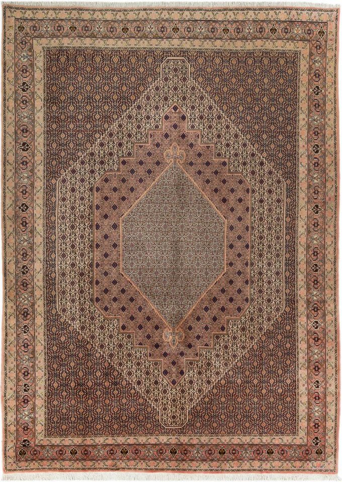 Nain Trading Orientteppich Senneh 248x339 Handgeknüpfter Orientteppich / Perserteppich, rechteckig, Höhe: 12 mm von Nain Trading
