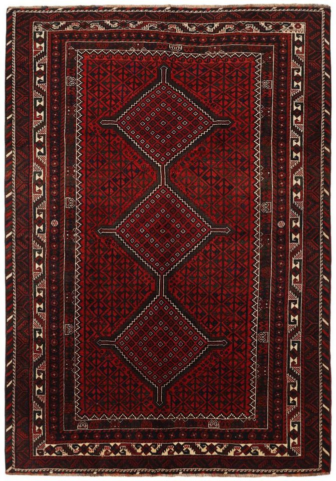 Orientteppich Shiraz 229x320 Handgeknüpfter Orientteppich / Perserteppich, Nain Trading, rechteckig, Höhe: 10 mm von Nain Trading