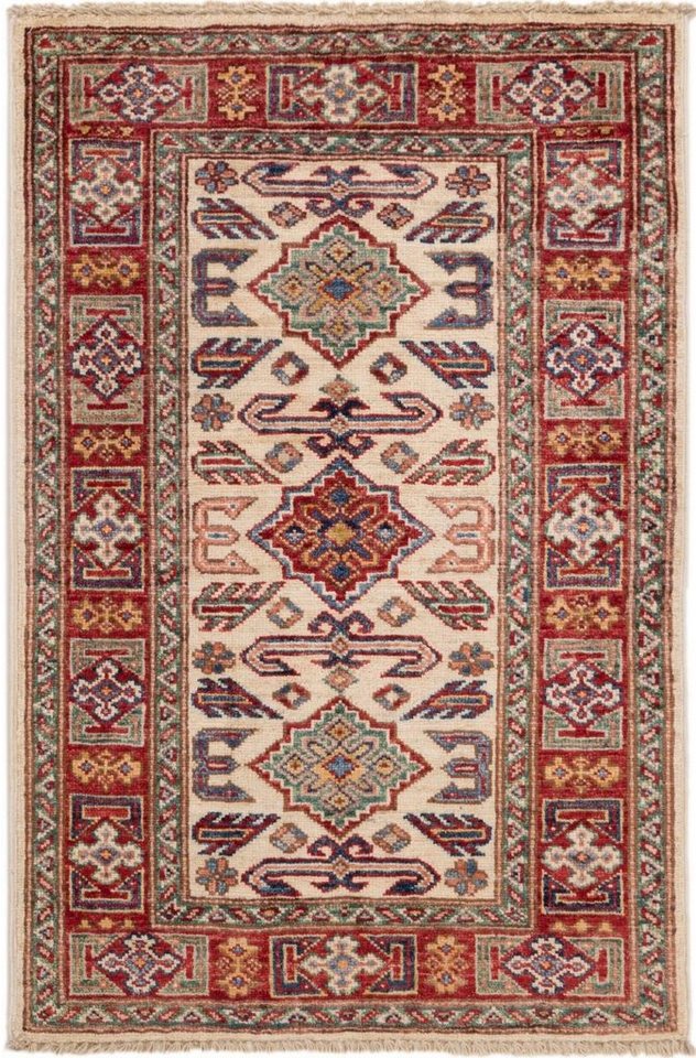 Nain Trading Orientteppich Super Kazak 61x97 Handgeknüpfter Orientteppich, rechteckig, Höhe: 5 mm von Nain Trading