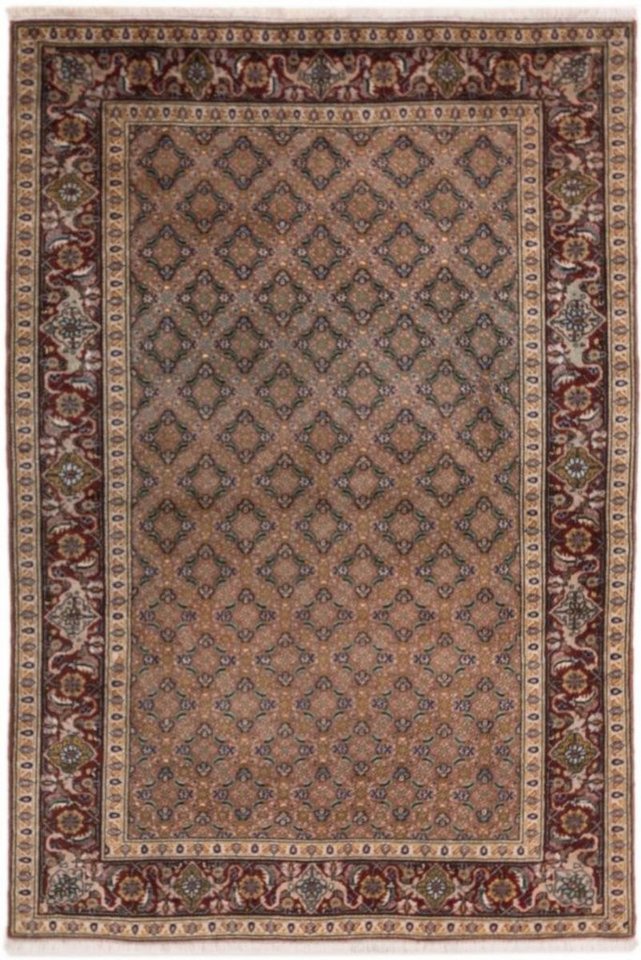 Nain Trading Orientteppich Täbriz 103x153 Handgeknüpfter Orientteppich / Perserteppich, rechteckig, Höhe: 10 mm von Nain Trading