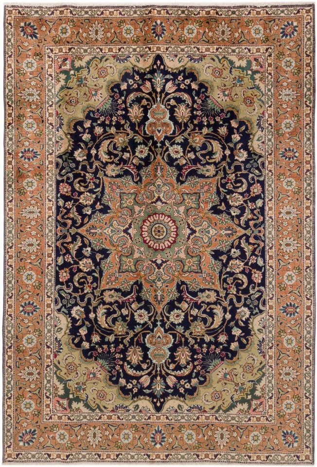 Nain Trading Orientteppich Täbriz 203x294 Handgeknüpfter Orientteppich / Perserteppich, rechteckig, Höhe: 10 mm von Nain Trading