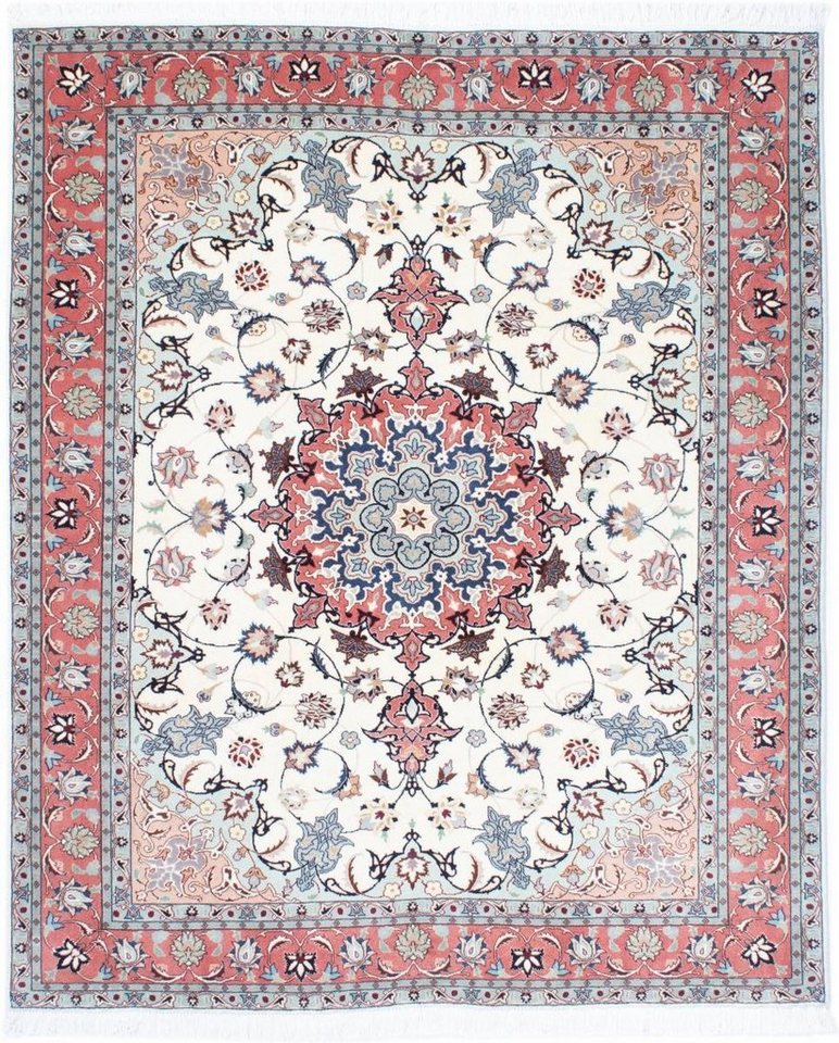 Nain Trading Orientteppich Täbriz 50Raj 159x192 Handgeknüpfter Orientteppich / Perserteppich, rechteckig, Höhe: 7 mm von Nain Trading