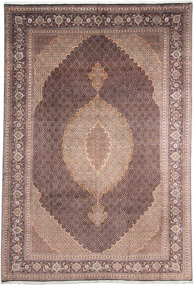 Nain Trading Orientteppich Täbriz 50Raj 201x296 Handgeknüpfter Orientteppich / Perserteppich, rechteckig, Höhe: 7 mm von Nain Trading